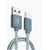 Xwave USB kabl TIP-C/USB 3.0(tip A-muški)-USB 3.1 (TIP C-muški)/dužina2m/3A/Aluminium/tamno sivi upleten ( USB TIP-C 2m 3A Al /grey mesh )