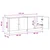 vidaXL Posteljna omarica z vrati 2 pcs Sonoma hrast 66 x 35 x 48 cm