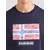 NAPAPIJRI Majica S-DRAPEAU modra/rdeča/črna/bela