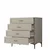 Hanah Home komoda BE122, 85,6 cm, peščar