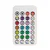 Stone lampe Paco 2/1 RGB/5W/IP20 crne