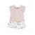 Chicco Komplet pastelno modra/puder/bela