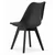 ModernHome Set od 4 trpezarijske stolice, Crni