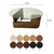 Hanah Home Klub sto Mia, 75x35x75 cm, Braon