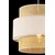 Opviq Luster Cascade Hazeran, 30x30cm, Bež-beli