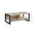Hanah Home Klub sto Haldizen, 105x40x55 cm, Bež