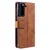 Rjava Flip Line torbica (Samsung Galaxy S21 FE)