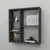 Hanah Home zidna polica Myra, 70,8 cm, antracit