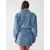 BWLDR Dolga srajca CANNES moder denim