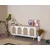 Hanah Home Konzola Bohem, 80x180x41 cm, Bela-hrast