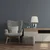 Stona lampa 1xE27/25W/230V sjajni hrom