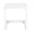 Aluminijasta vrtna mizica 40x40 cm Hilde – Bizzotto