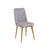 Hanah Home Trpezarijska stolica Vina Sandalye 47x89x46cm Bež-Lavanda
