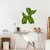 Wallity Zidna dekoracija Moss - Balloon Dog, 43 x 44 cm, Zelena