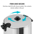 Klarstein KonfiStar 50, digitalni, uređaj za zakuhavanje, spremnik za piće, 50l,  100°C, 180 min