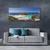 tulup.si Slika na platnu Mountain island beach morje 120x60 cm