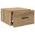 vidaXL Nočna omarica artisan hrast 35 x 35 x 20 cm Konstruiran les