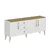 Hanah Home Konzola Mitra, 180x80x45 cm, Bela