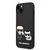 Maska Karl Lagerfeld and Choupette Liquid Silicone za iPhone 14, Crna