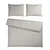 Posteljina 200x200cm 2x60x80cm Tyline Xxl