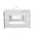 Greenline pop-up paviljon s kompletom 4 sten - 3x3m - bel