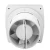 420-202 VENTILATOR S KUGLIČNIM LEŽAJEM, ODGODA GAŠENJA, BIJELI, 220 V,50 HZ, 12