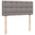 Vidaxl Box spring postelja z vzmetnico taupe 120x200 cm blago