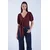 Trend Alacati Stili Ženska bluza Alc-X15130, Bordo