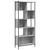 Regal za knjige boja hrasta 72x28x172 cm konstruirano drvo