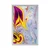 Plakat abstrakcija v stilu Ebra - 40x60 silver