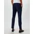 JACK & JONES Hlače na rob, modra