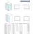 CONCEPT Tuš kabina Atlas, Providno staklo 6mm, Srebrni ram, 110x70x195cm