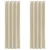 Zavjese za zamračivanje 2 pcs Krema 140 x 225 cm Baršun