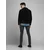 JACK & JONES Kavbojke Iglenn, črna