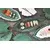 Leaves Light Green porcelain platter, 47 x 19 cm - Nuova R2S