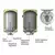 METALAC Bojler MB Praktik P80 E2I Standardni, 80 l, Inox, Vertikalno na zid