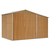 vidaXL Vrtna lopa svetlo rjava 277x192,5x179 cm pocinkano jeklo