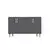 Hanah Home Konzola Rodney, 120x73,6x29,6 cm, Antracit