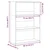 Regal za knjige boja hrasta 80x30x114 cm konstruirano drvo