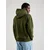 JACK & JONES Majica JJVICTO oliva/bela