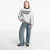 Mikina HUMAN MADE Elbow Patch Sweatshirt UNISEX Gray S