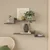 HANAH HOME Zidna polica Mykonos Anthracite