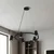 Brilagi - LED RGBW prigušiva luster na sajli SELE 6xGU10/6,5W/230V crna