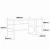 Hanah home Radni sto 42x75x60?cm Bež