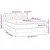 Vidaxl Box spring postelja z vzmetnico temno modra 140x200 cm žamet