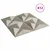 Zidne panele 12 pcs Origami beton 50 x 50 cm XPS pjena
