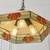 Endon 111989 - Luster na lancu Tiffany NEVADA 3xE27/10W/230V prečnik 40 cm