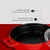 Saucepan, Glaze range, cast iron, 24 cm, red - LAVA brand