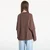 Majice Palm Angels Curved Logo Double Tee L/S UNISEX Brown/ Brown L