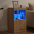 Komoda s LED svjetlima boja hrasta sonome 41x37x67 cm
